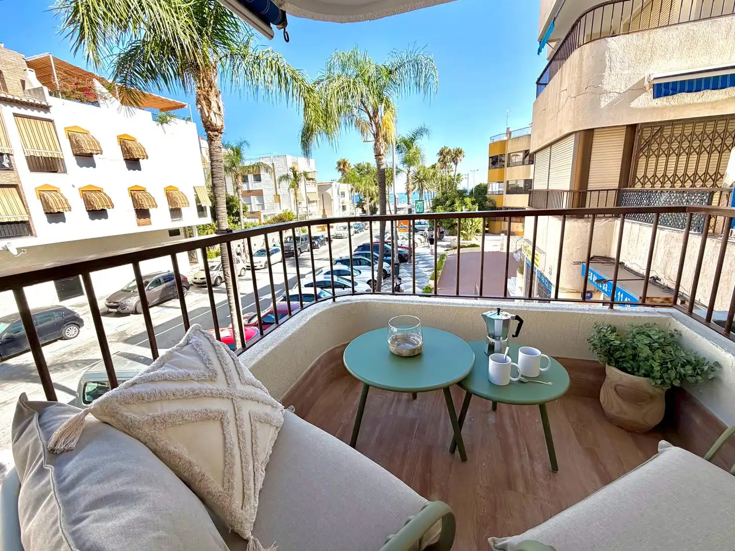 Balcony of Flat for rent in Almuñécar  with Air Conditioner, Heating and Terrace