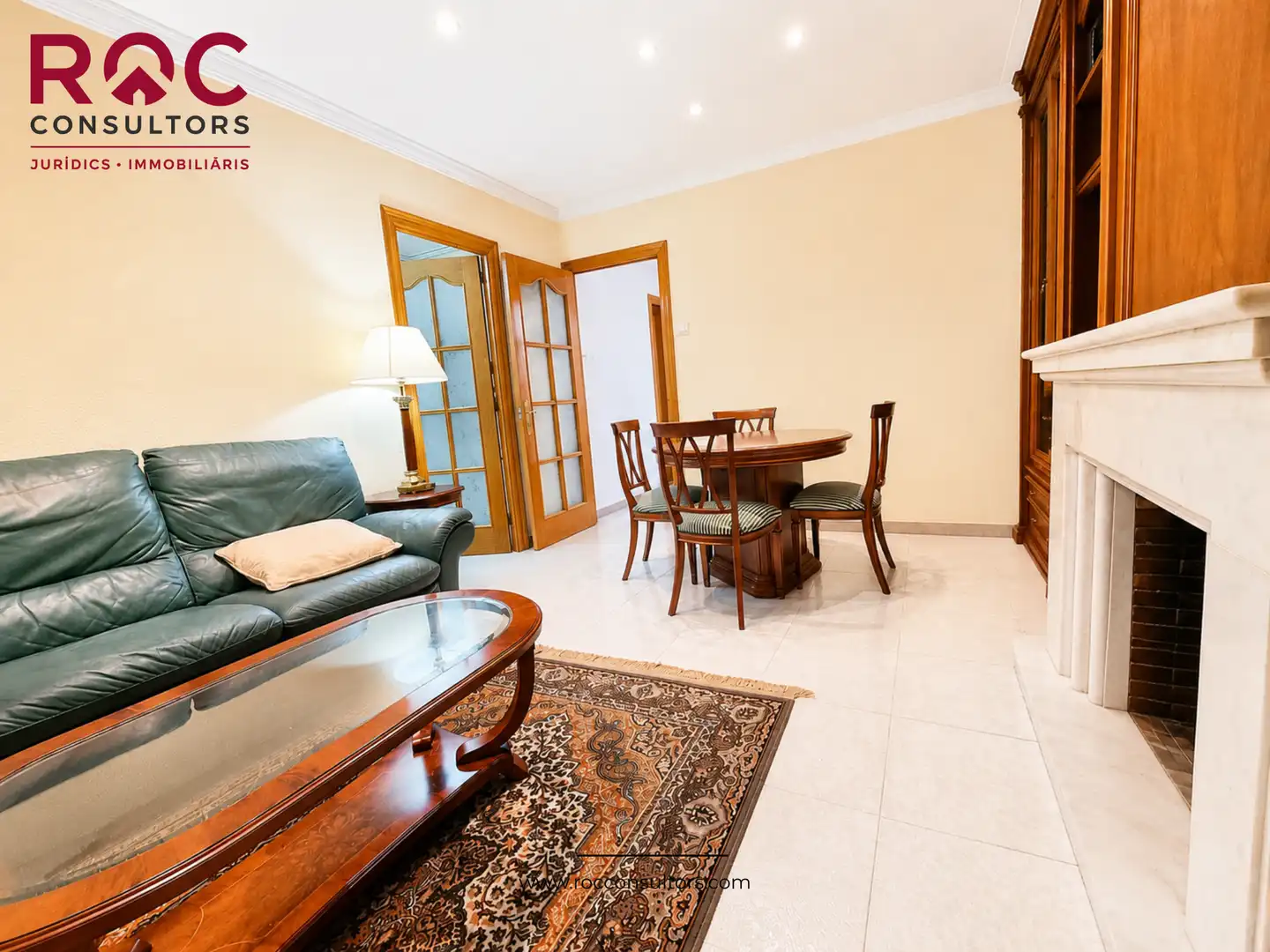 Sala de estar de Piso en venta en Sant Vicenç de Castellet