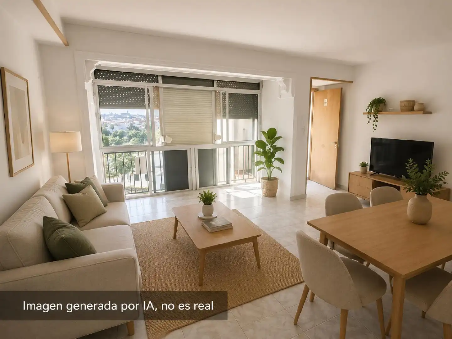 Sala d'estar de Pis en venda en Sanlúcar la Mayor