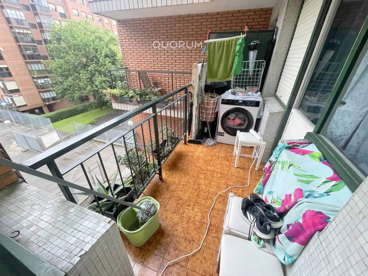 Balcony of Flat for sale in Bilbao   with Heating and Terrace