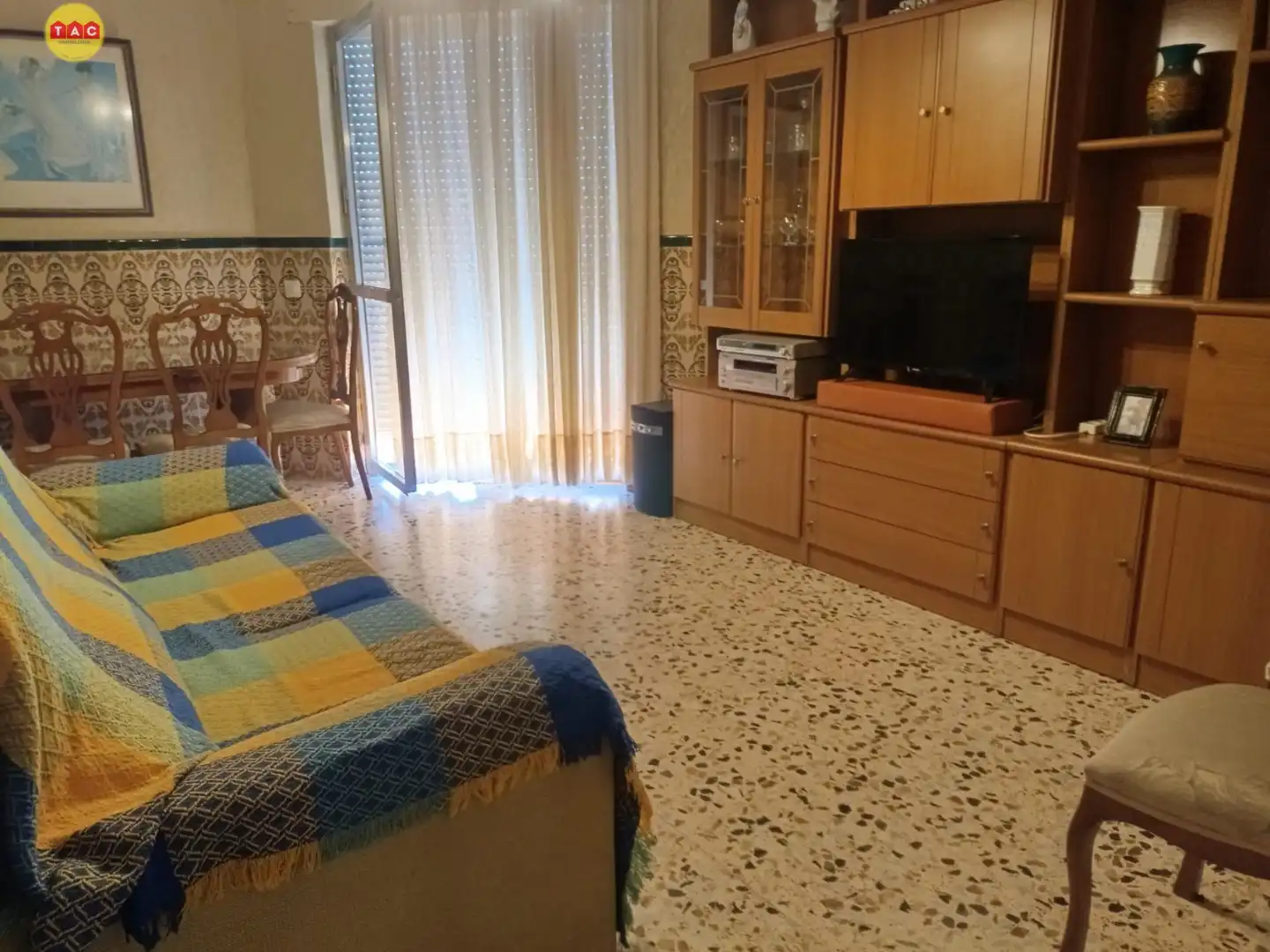 Sala de estar de Piso en venta en Lepe con Balcón