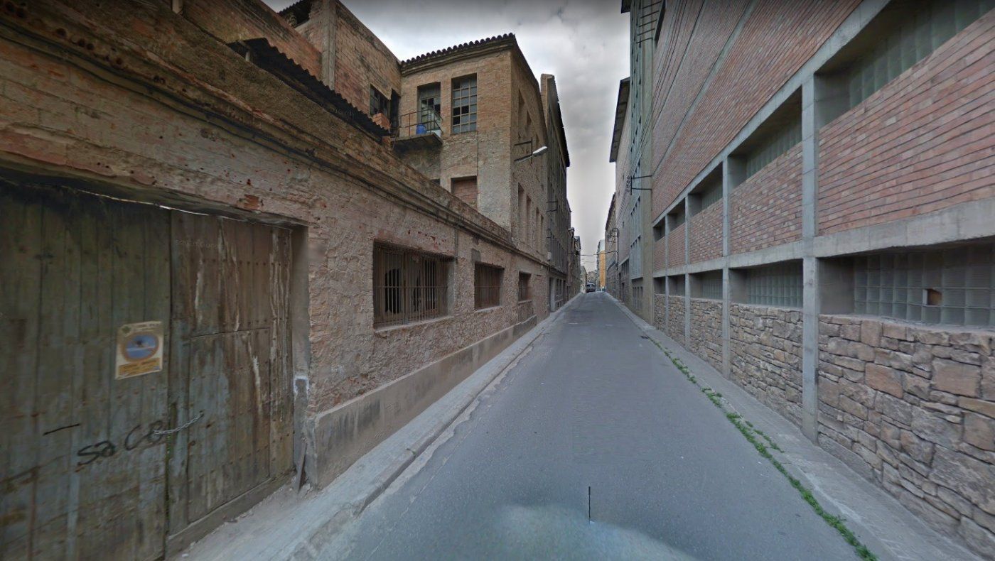 Vista exterior de Terreny industrial en venda en Igualada