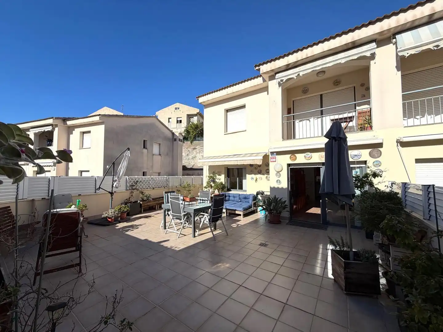Terrasse von Wohnungen zum Verkauf in El Vendrell mit Klimaanlage, Heizung und Terrasse