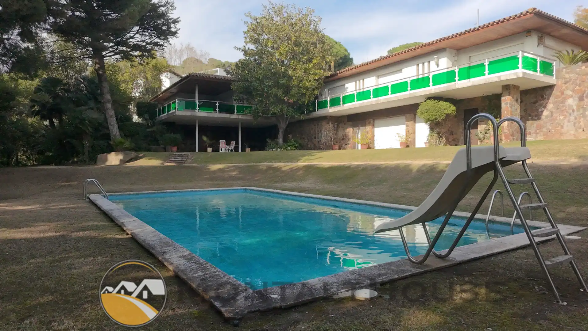 Piscina de Casa o chalet en venta en Sant Andreu de Llavaneres con Calefacción, Jardín privado y Parquet