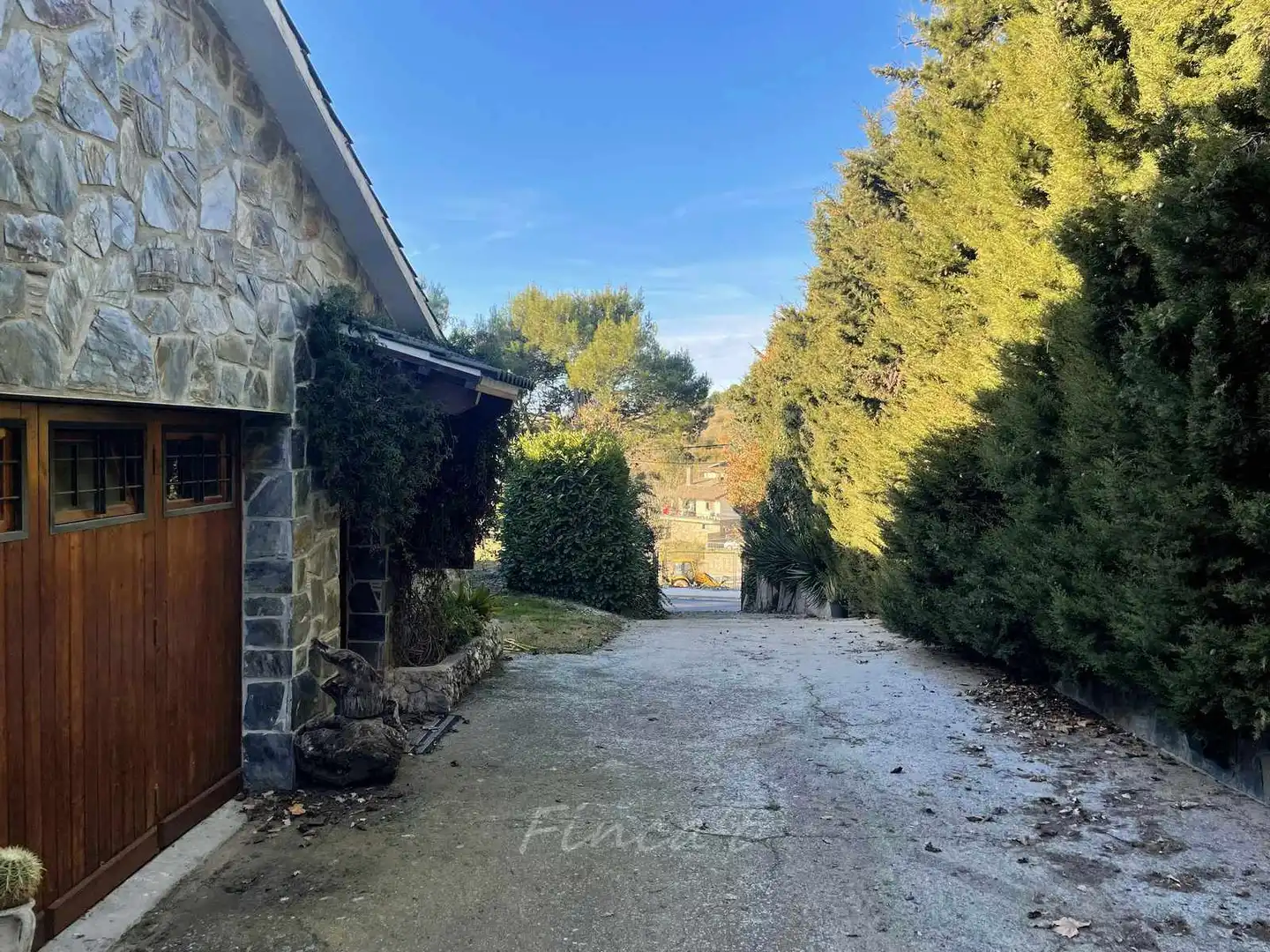 Vista exterior de Casa o xalet en venda en Moià amb Calefacció i Jardí privat