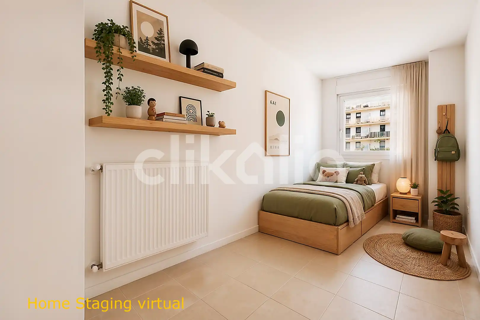 Bedroom of Flat for sale in Tres Cantos  with Heating, Storage room and Swimming Pool