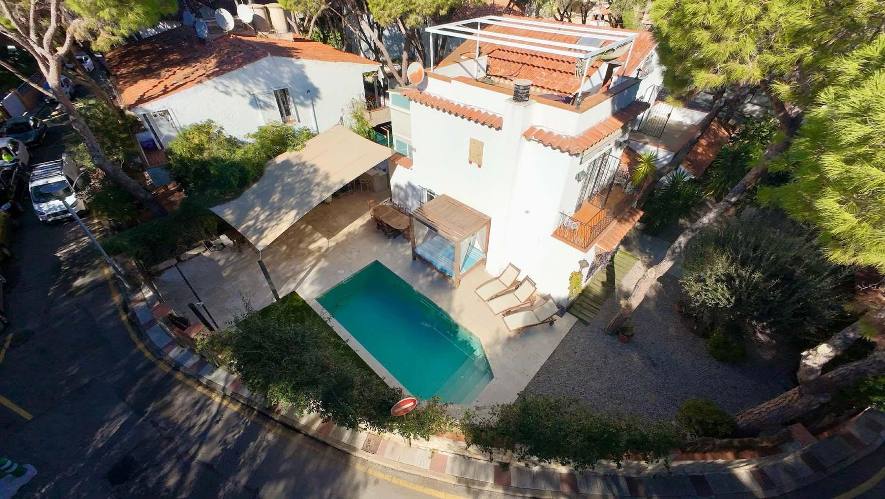 Exterior view of House or chalet for sale in Castell d'Aro, Platja d'Aro i s'Agaró  with Heating, Private garden and Parquet flooring