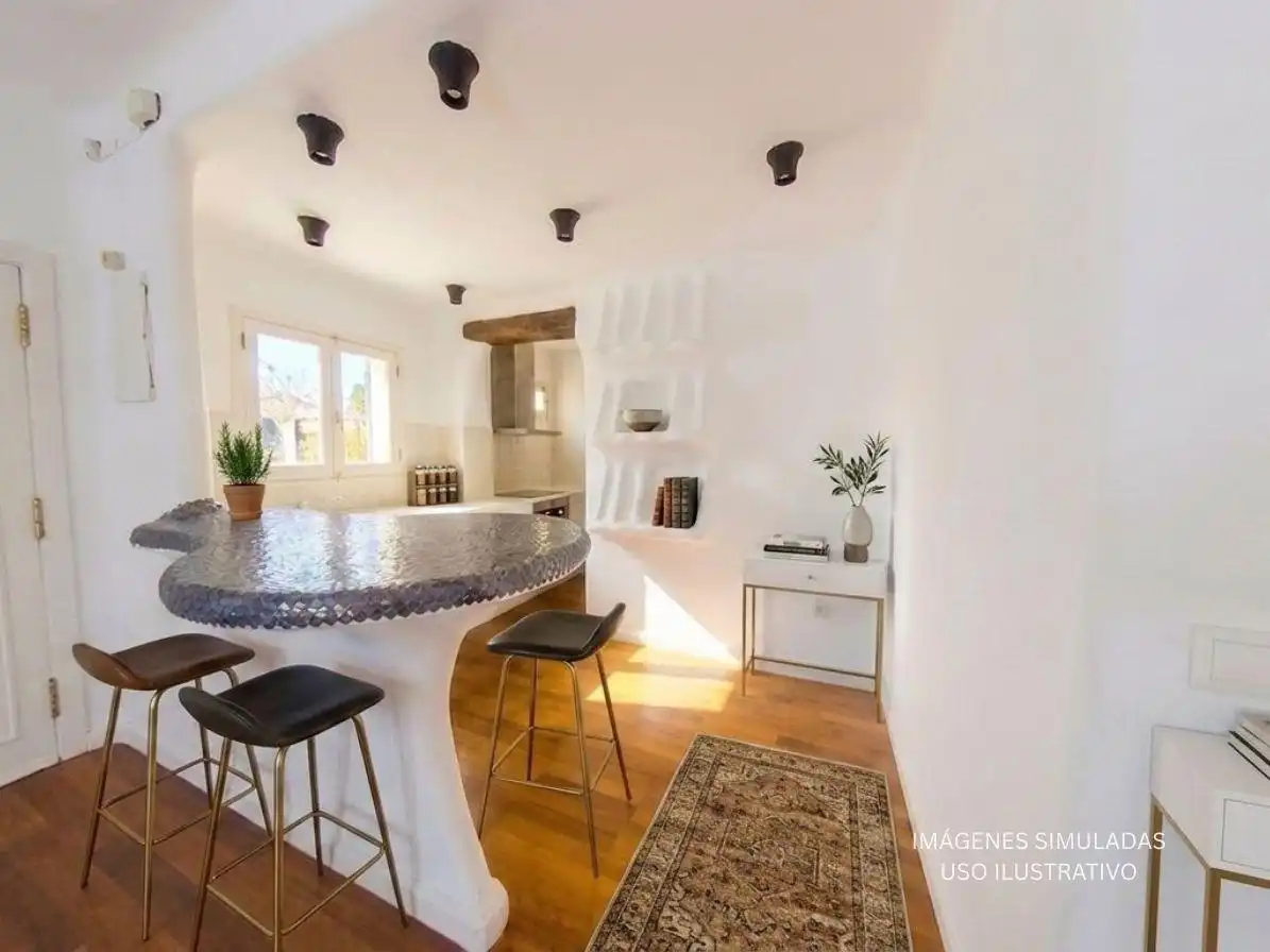 Cocina de Casa adosada en venta en Altea con Jardín privado y Terraza
