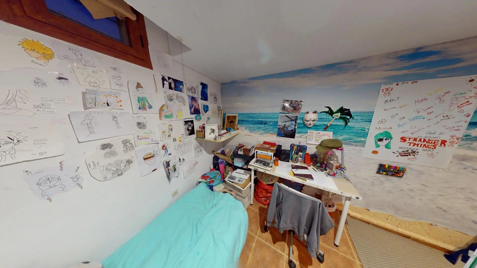 Schlafzimmer von Maisonette zum Verkauf in El Berrueco mit Terrasse