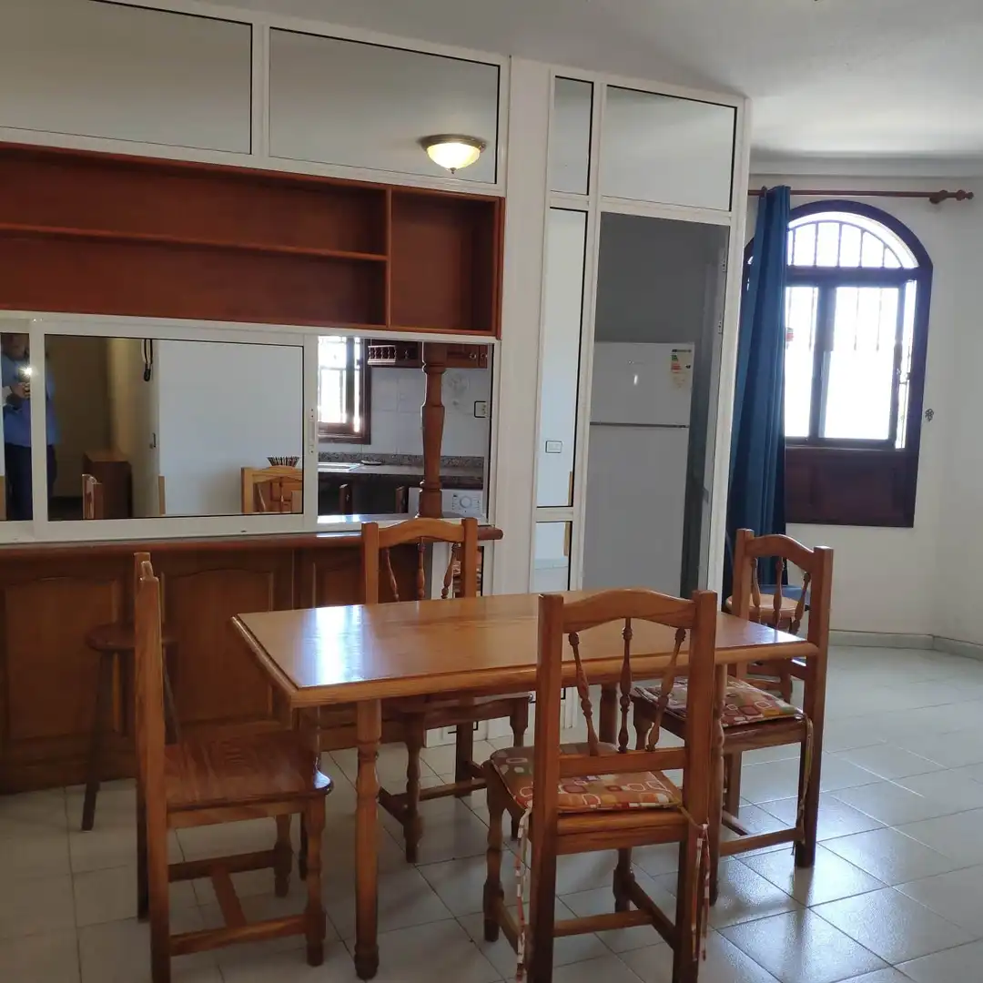 Küche von Wohnung zum Verkauf in Los Realejos mit Privatgarten, Terrasse und Möbliert