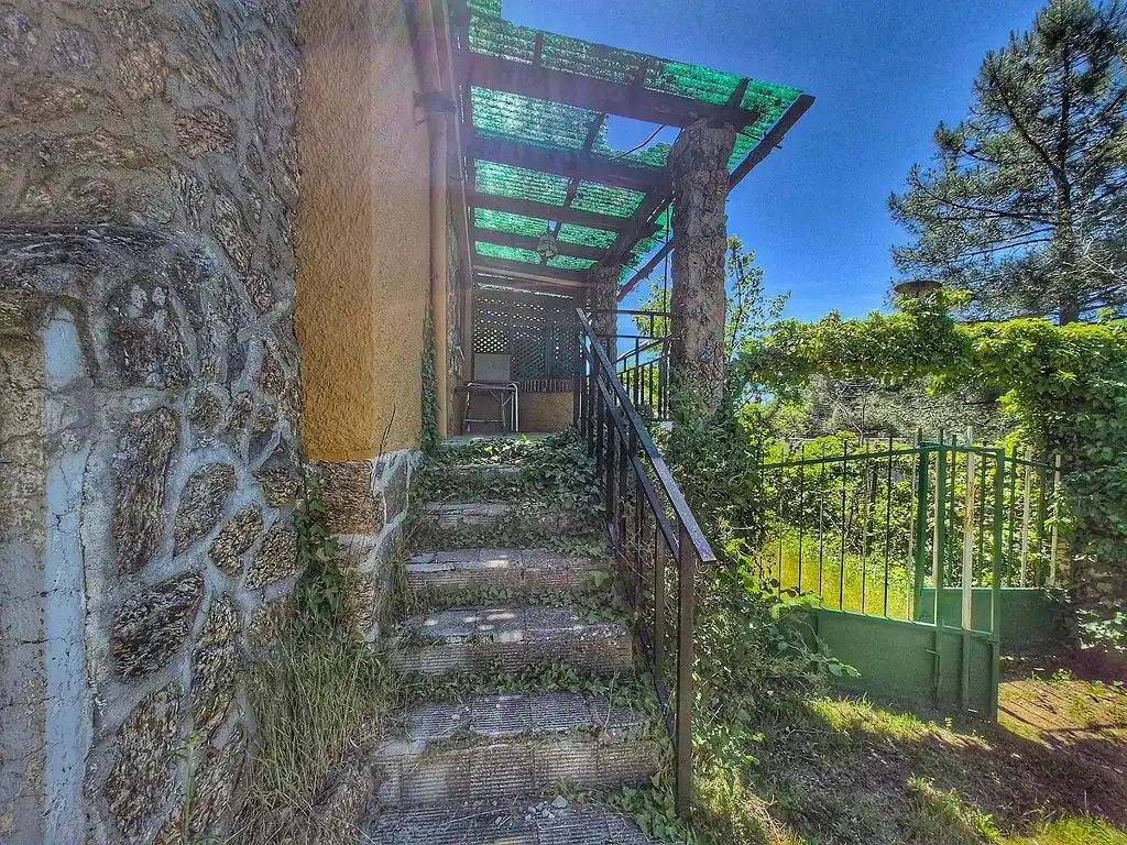 Terraza de Casa adosada en venta en Santa María de la Alameda con Jardín privado y Terraza