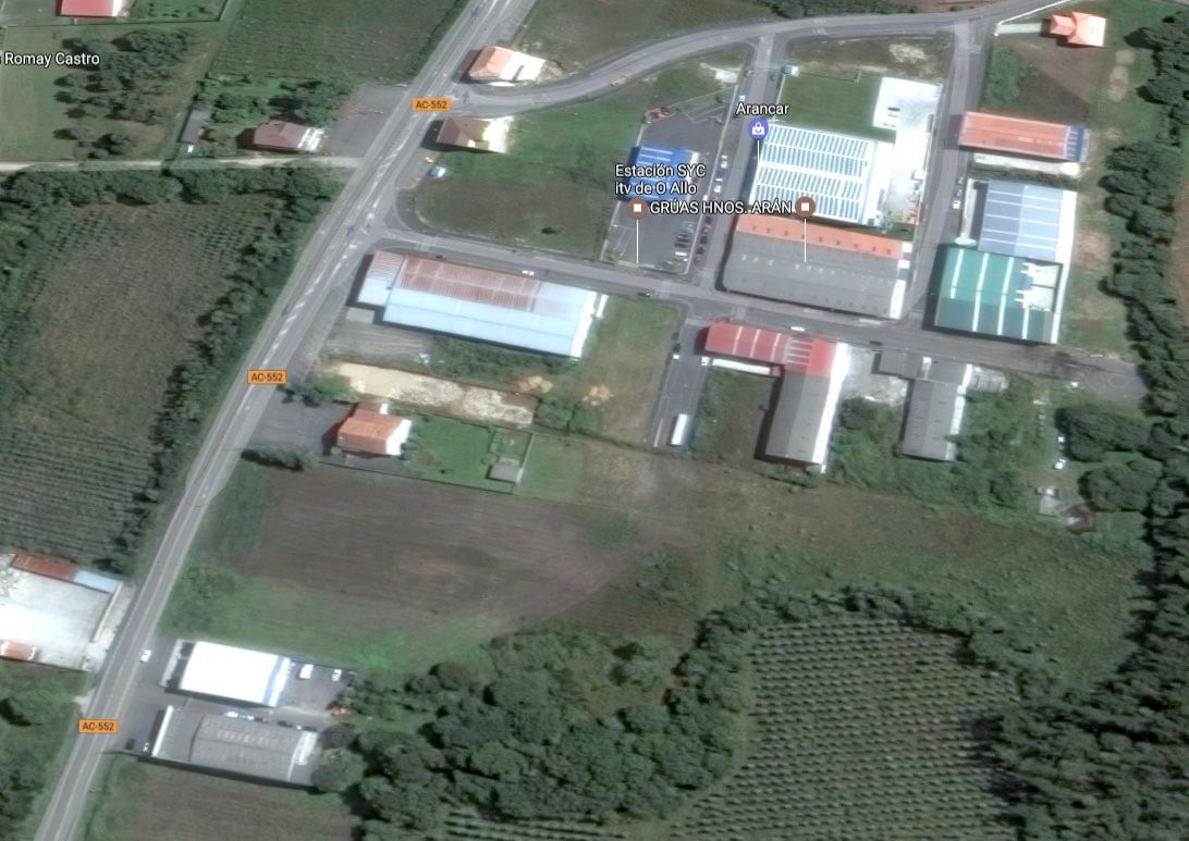 Nau industrial en venda en Zas