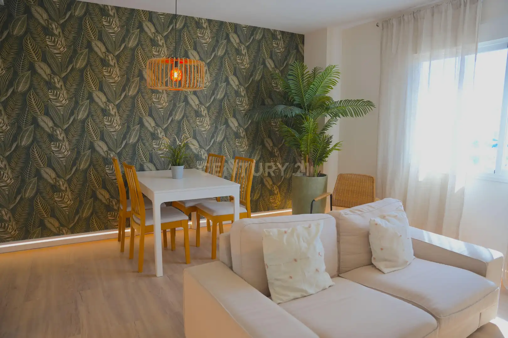 Living room of Flat for rent in Mijas  with Air Conditioner, Storage room and Alarm