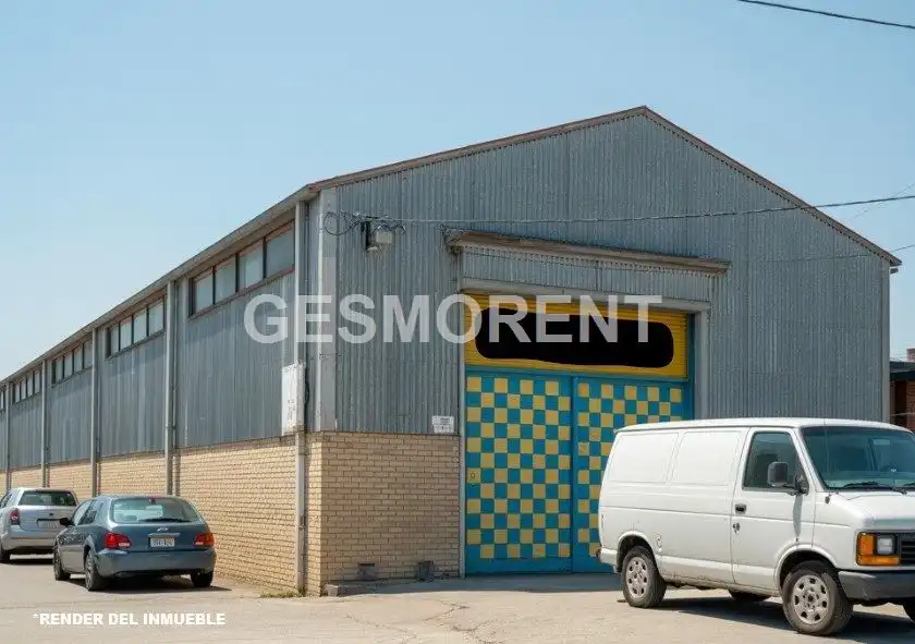 Außenansicht von Fabrikhallen zum Verkauf in Leganés