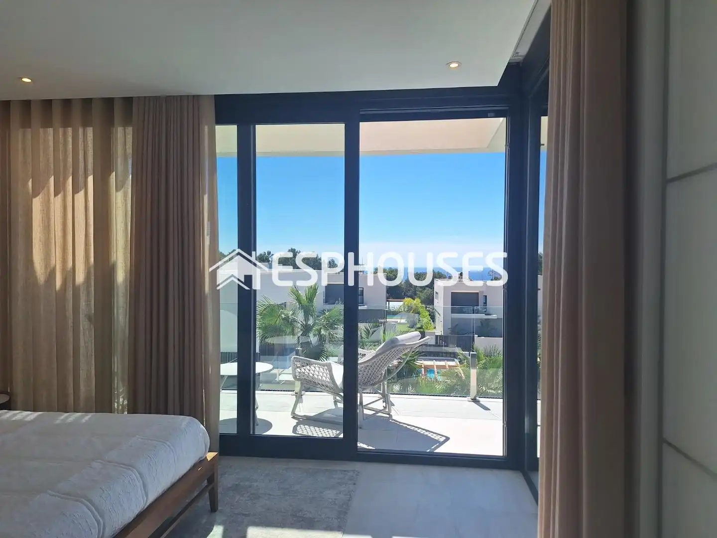 Terraza de Casa o chalet en venta en Finestrat con Aire acondicionado, Terraza y Piscina