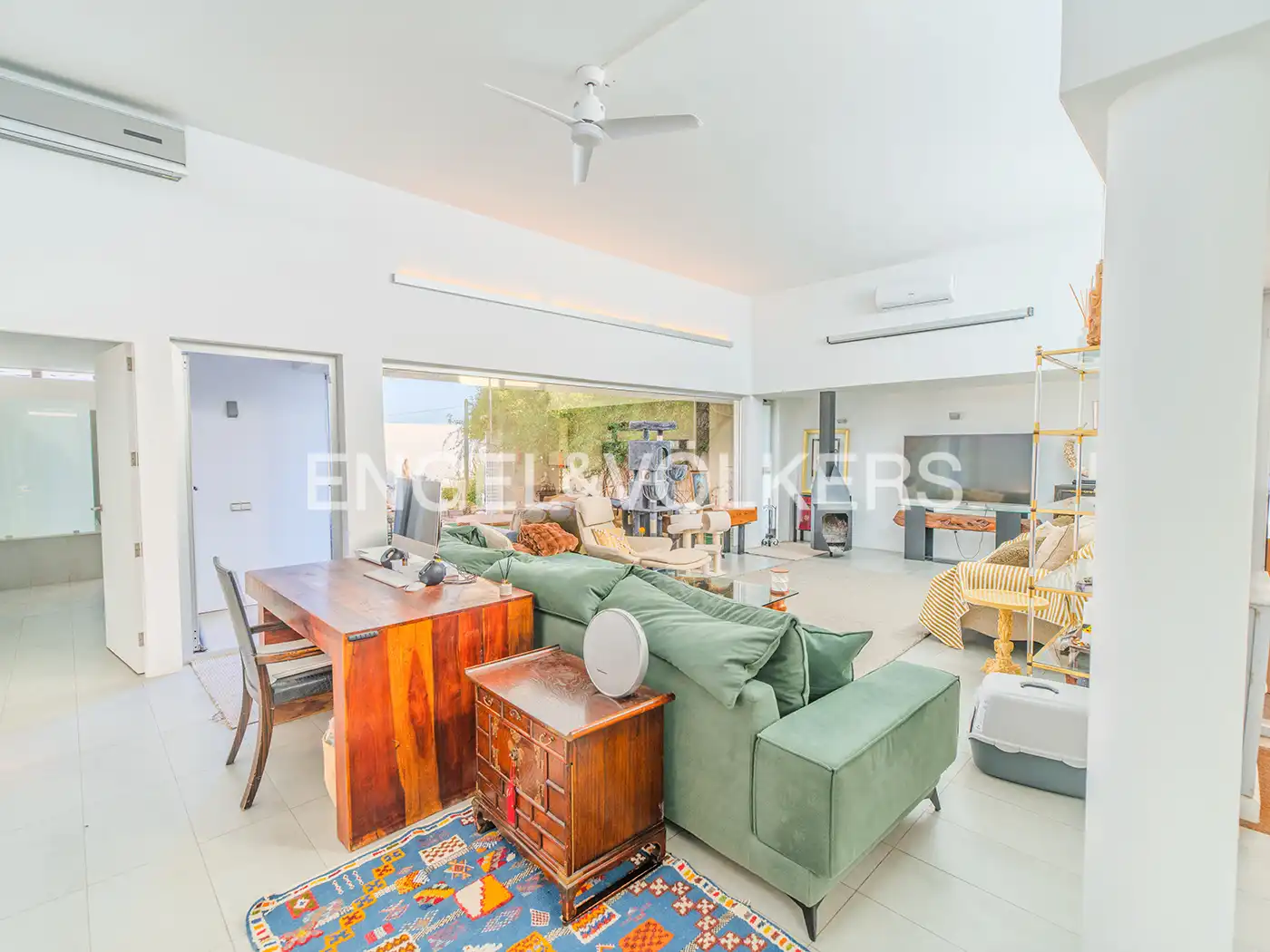 Sala de estar de Casa o chalet en venta en Mutxamel con Aire acondicionado, Calefacción y Jardín privado