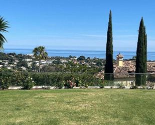 Jardí de Casa o xalet de lloguer en Estepona amb Aire condicionat, Terrassa i Piscina