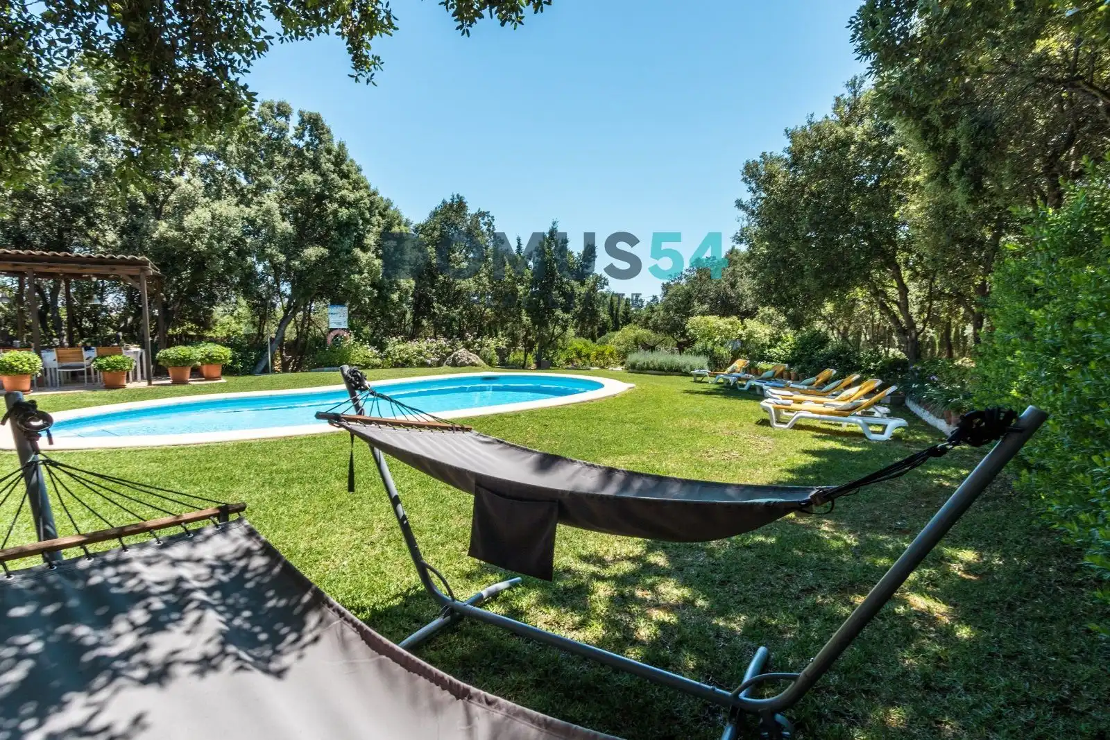 Jardín de Finca rústica en venta en Pollença con Aire acondicionado, Terraza y Piscina
