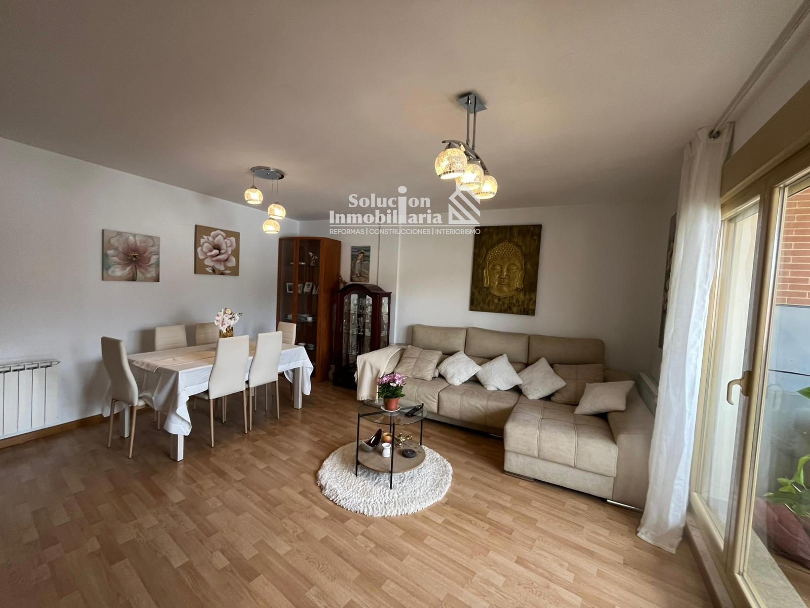 Living room of Flat for sale in Aldealengua  with Heating, Terrace and Swimming Pool