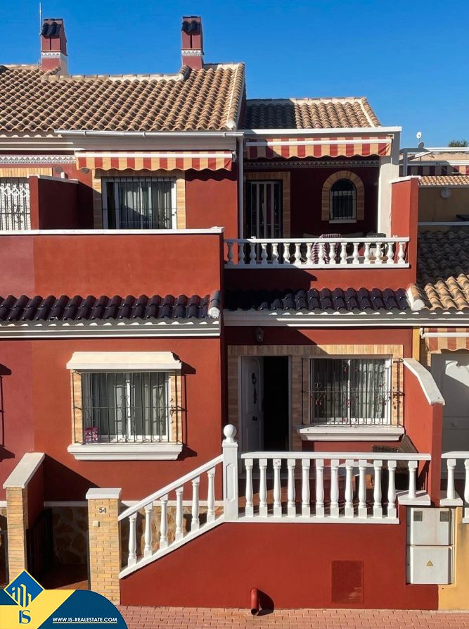 Exterior view of Single-family semi-detached for sale in Torrevieja  with Air Conditioner, Heating and Terrace