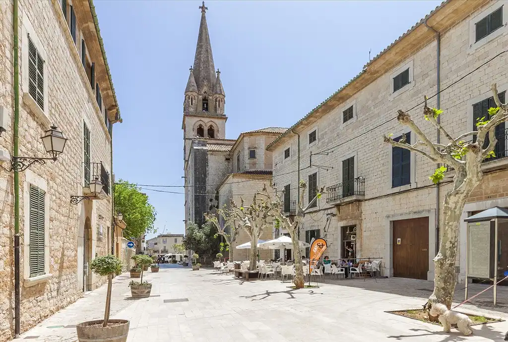 Außenansicht von Country house zum Verkauf in Consell mit Klimaanlage, Heizung und Terrasse