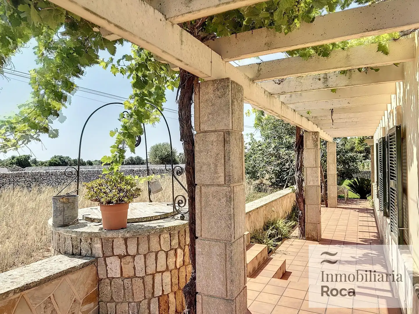Terrassa de Finca rústica en venda en Maó - Mahón amb Aire condicionat, Calefacció i Jardí privat