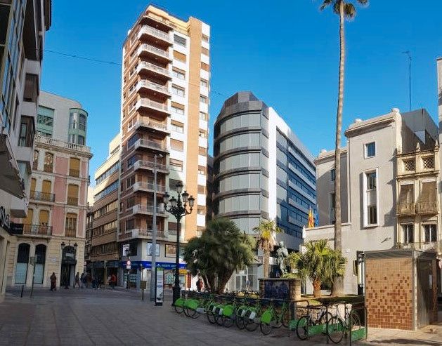 Exterior view of Flat to rent in Castellón de la Plana / Castelló de la Plana  with Air Conditioner, Heating and Furnished