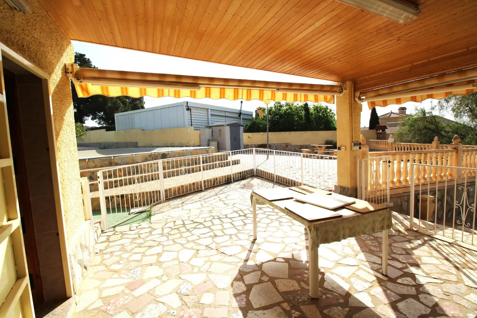 Terraza de Casa o chalet en venta en Alicante / Alacant con Aire acondicionado, Terraza y Piscina