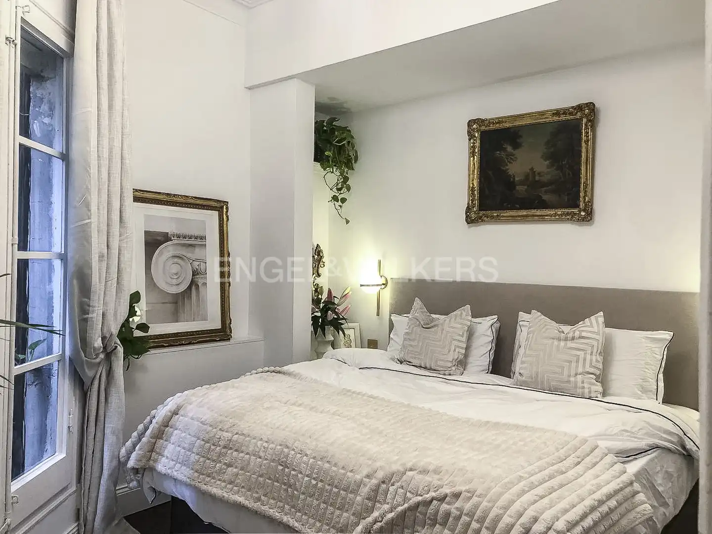 Dormitori de Pis de lloguer en Barcelona amb Aire condicionat, Calefacció i Parquet