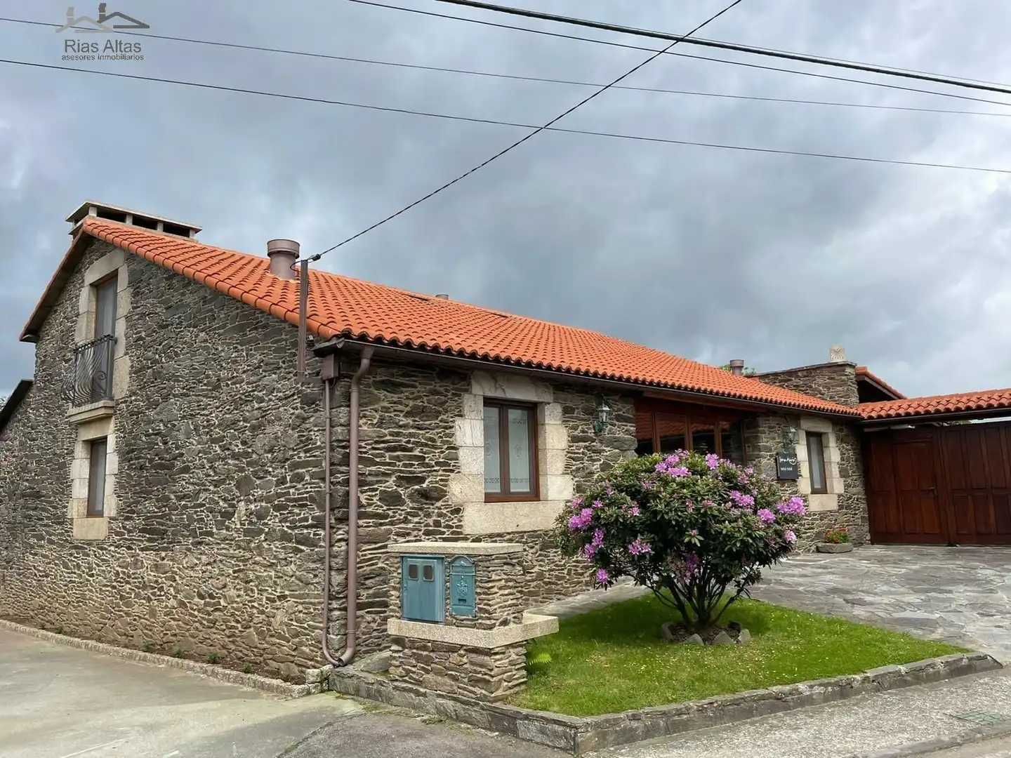 Vista exterior de Casa o chalet en venta en Ordes con Jardín privado y Trastero