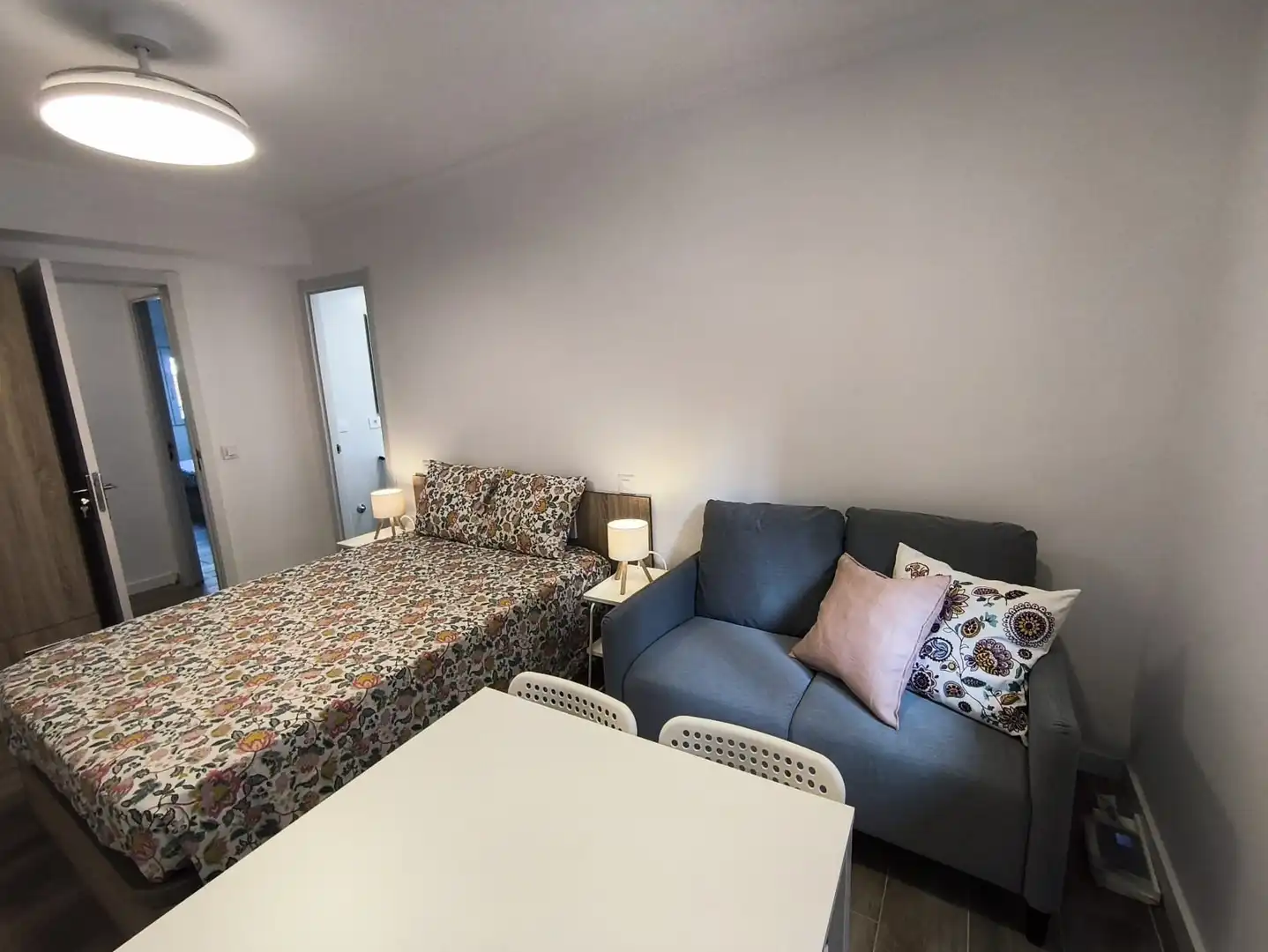 Habitación de Piso para compartir en Madrid con Calefacción, Terraza y Amueblado