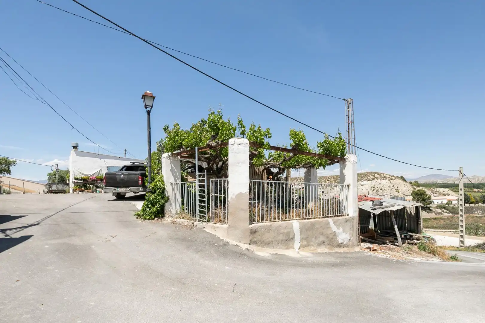 Vista exterior de Finca rústica en venta en Castilléjar con Calefacción y Jardín privado