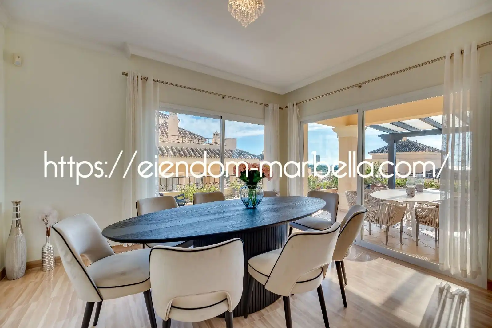 Comedor de Apartamento en venta en Marbella con Aire acondicionado, Calefacción y Terraza