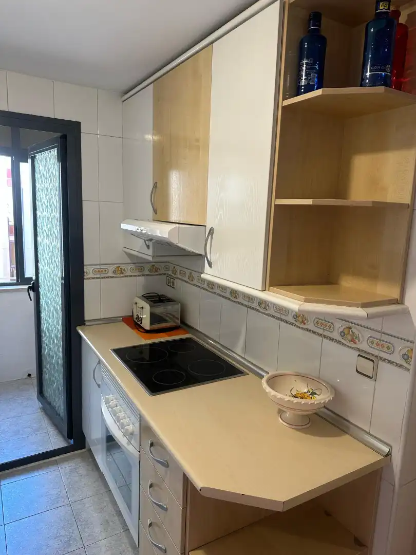 Cocina de Piso de alquiler en Madrid con Aire acondicionado, Calefacción y Parquet
