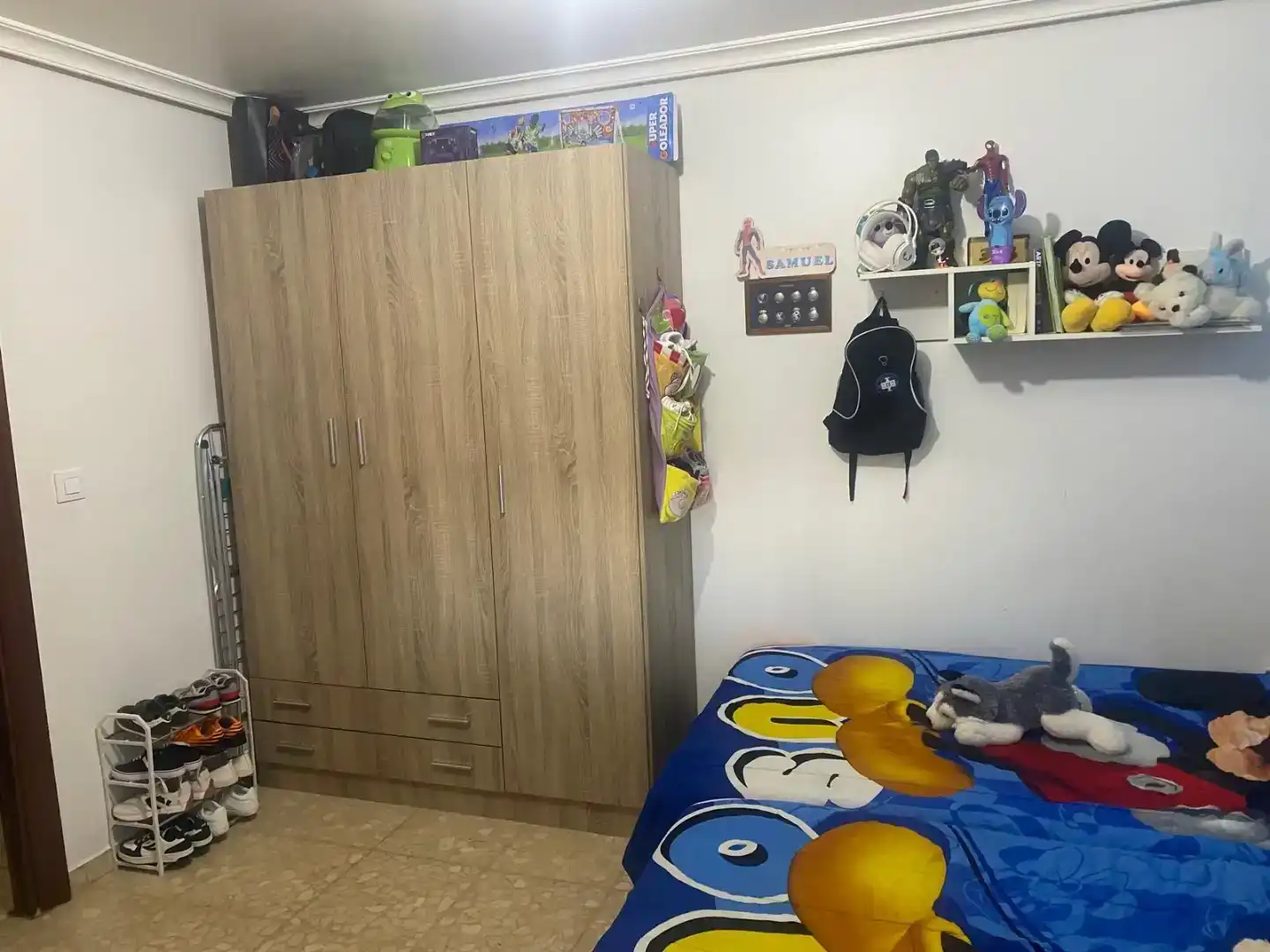 Dormitori de Casa adosada en venda en Puertollano amb Aire condicionat