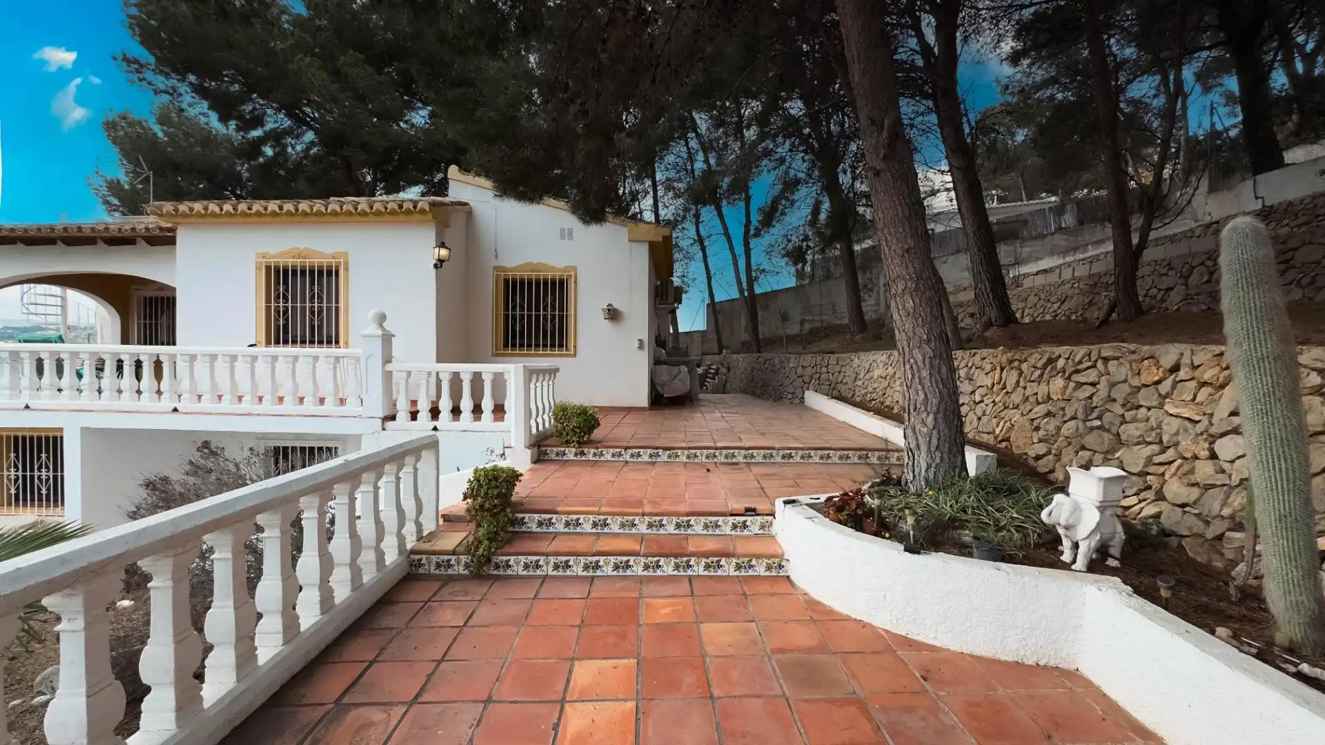 Jardín de Casa o chalet en venta en Moraira con Jardín privado, Terraza y Trastero