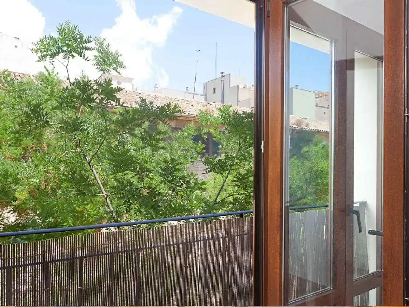 Terrasse von Wohnung zur Miete in  Palma de Mallorca mit Klimaanlage und Balkon