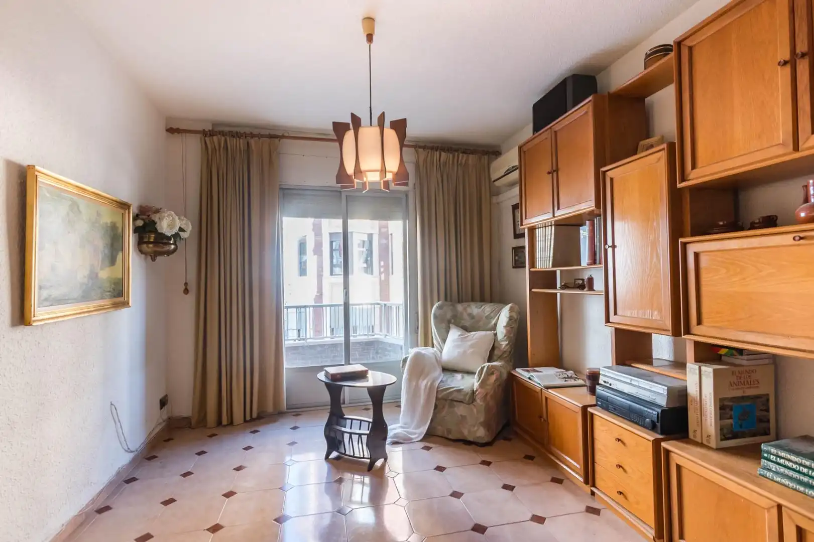 Sala de estar de Piso en venta en Cartagena con Aire acondicionado, Amueblado y Balcón