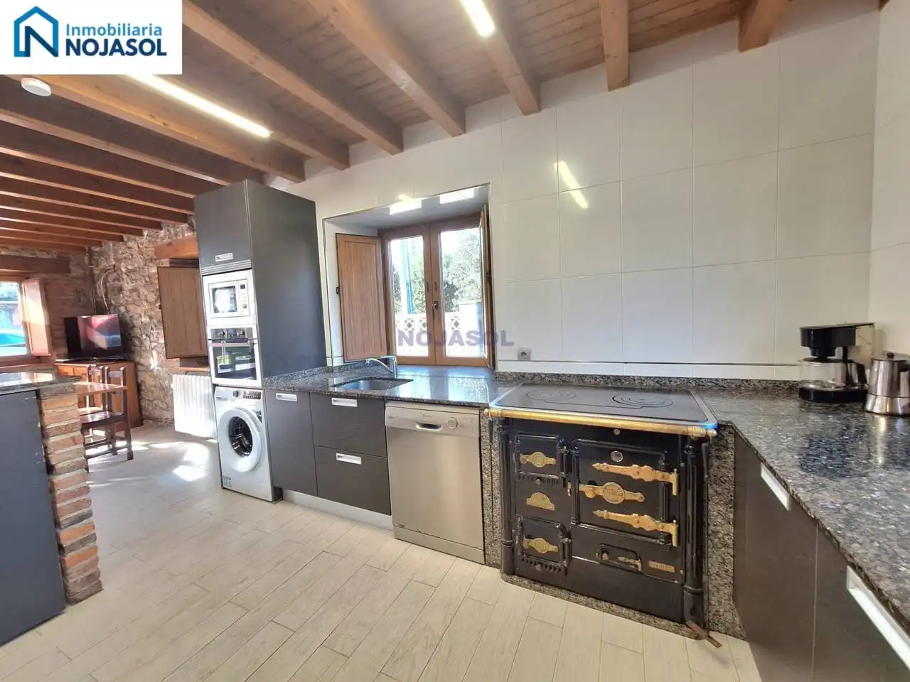 Cocina de Casa o chalet de alquiler en Noja con Calefacción, Jardín privado y Terraza