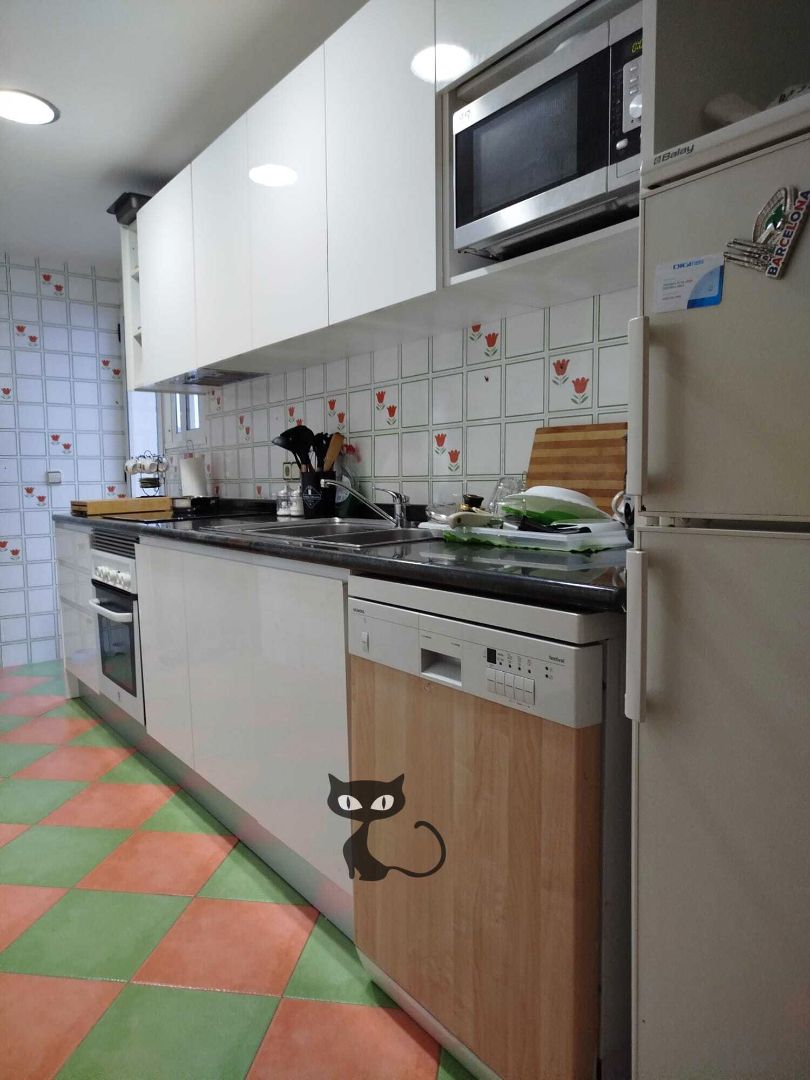 Cuina de Àtic en venda en  Valencia Capital amb Aire condicionat, Terrassa i Traster