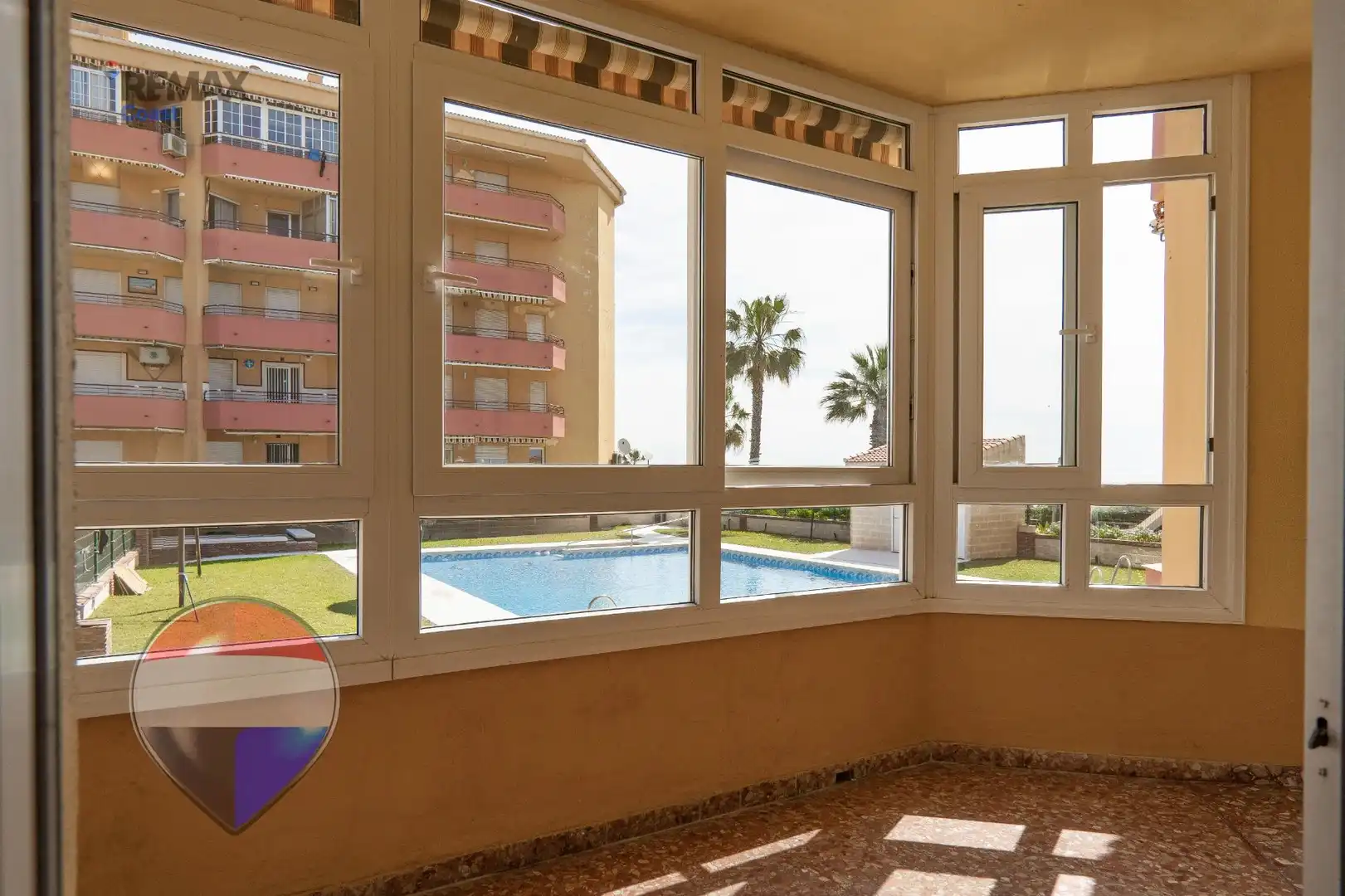 Schlafzimmer von Wohnung zum Verkauf in Rincón de la Victoria mit Privatgarten, Terrasse und Gemeinschaftspool