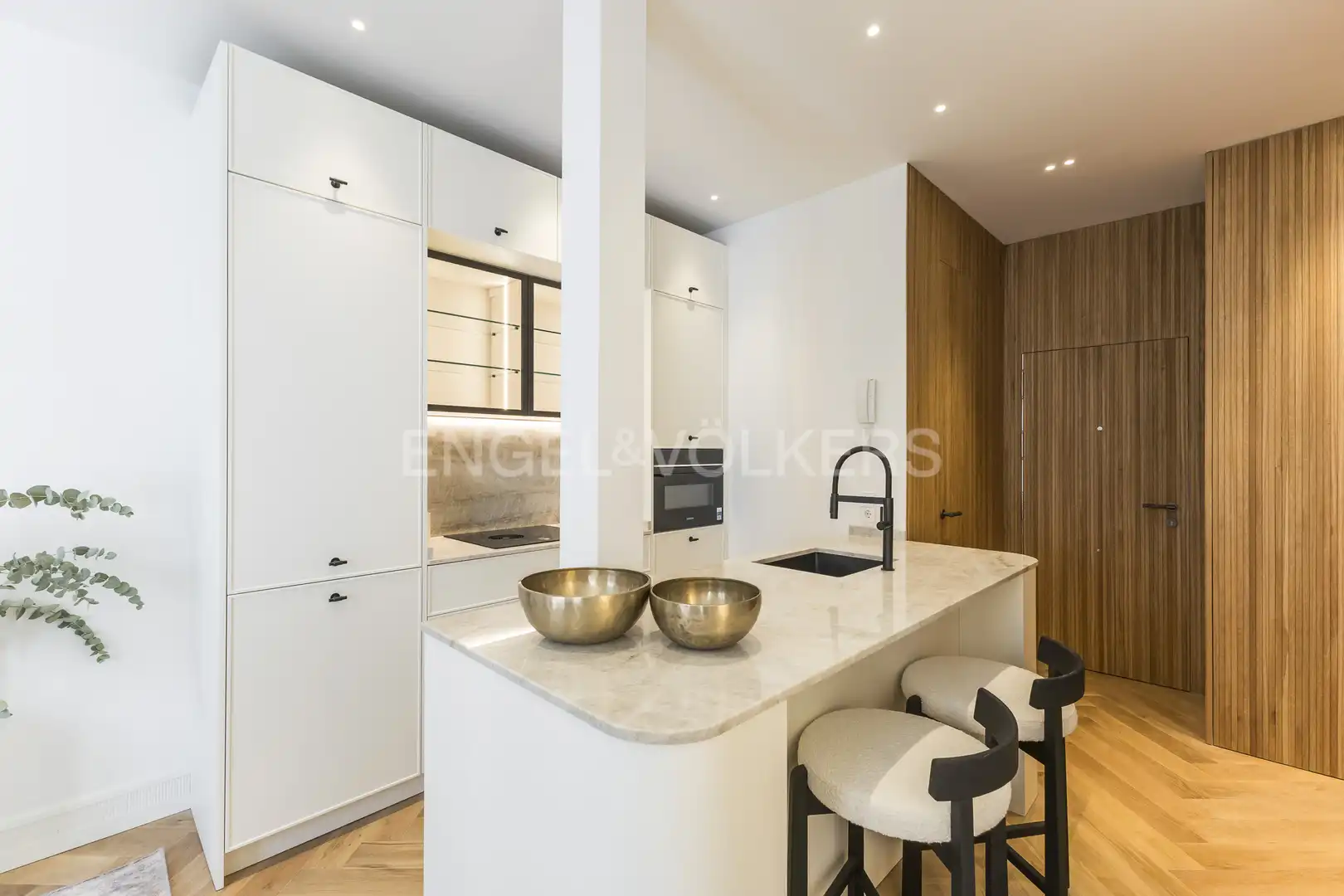 Küche von Wohnung zur Miete in Barrio de Salamanca