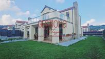 Exterior view of Single-family semi-detached for sale in Hazas de Cesto  with Terrace and Balcony