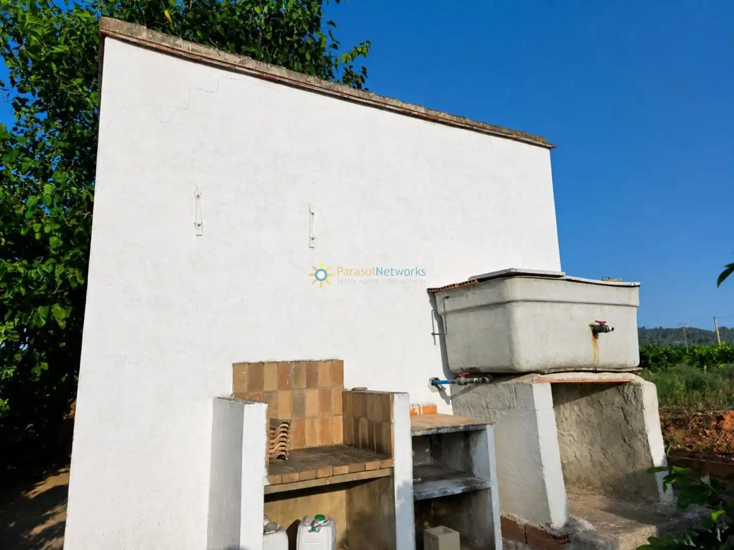 Vista exterior de Finca rústica en venta en Sellent con Jardín privado y Terraza