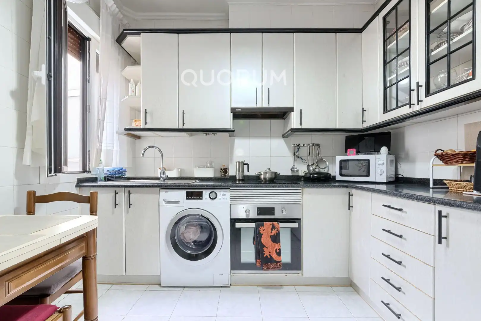 Kitchen of Flat for sale in Barakaldo   with Heating and Furnished