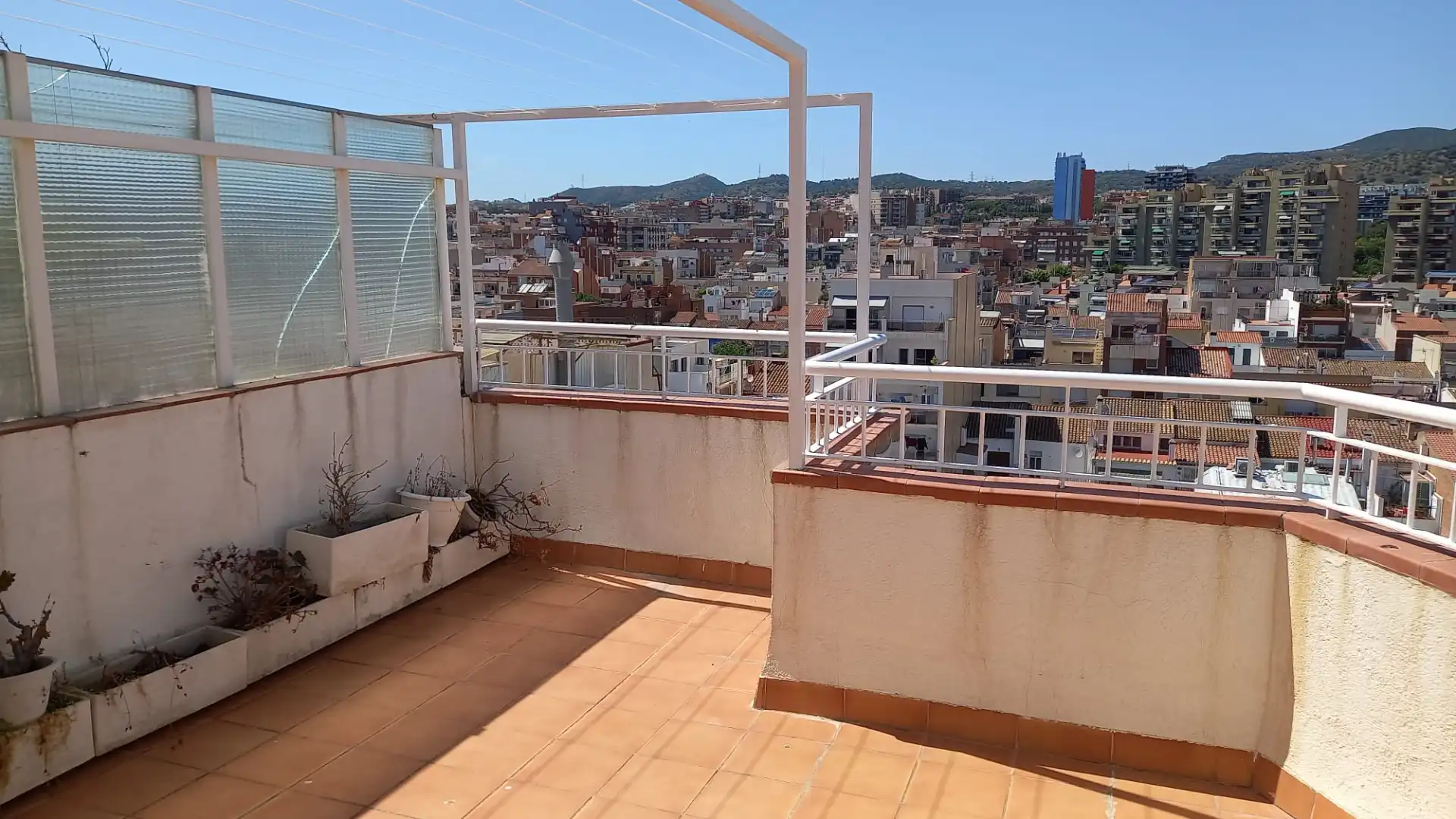 Terraza de Piso de alquiler en Badalona con Terraza, Amueblado y Balcón