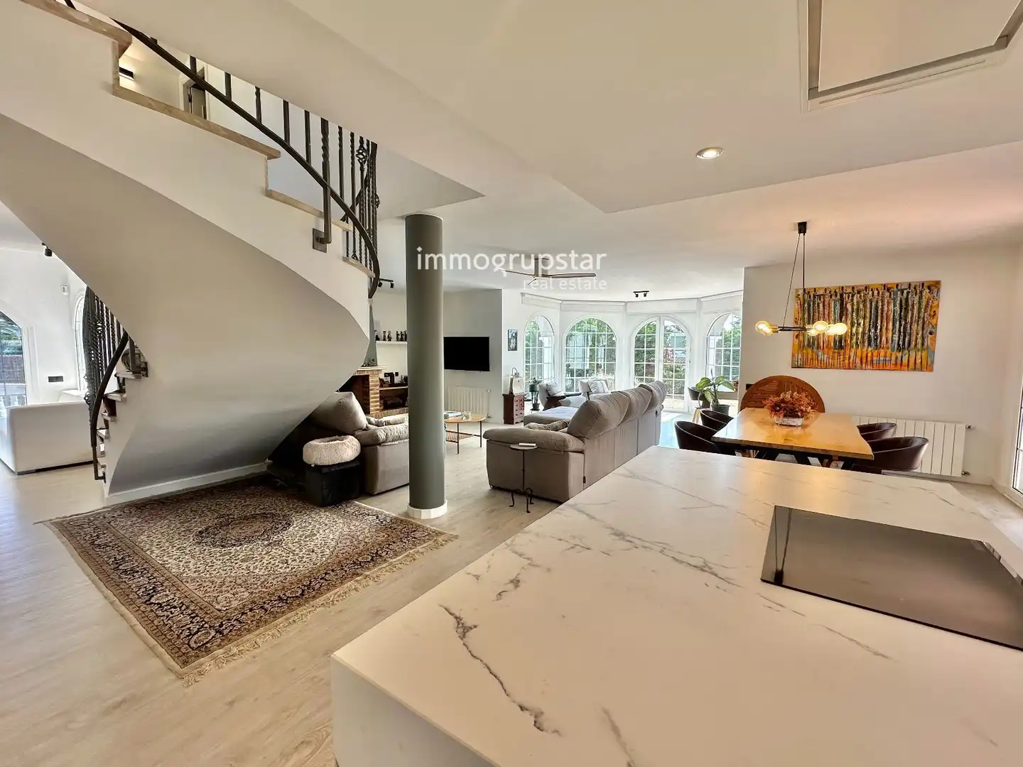 Sala de estar de Casa o chalet en venta en Calonge i Sant Antoni con Calefacción, Terraza y Piscina