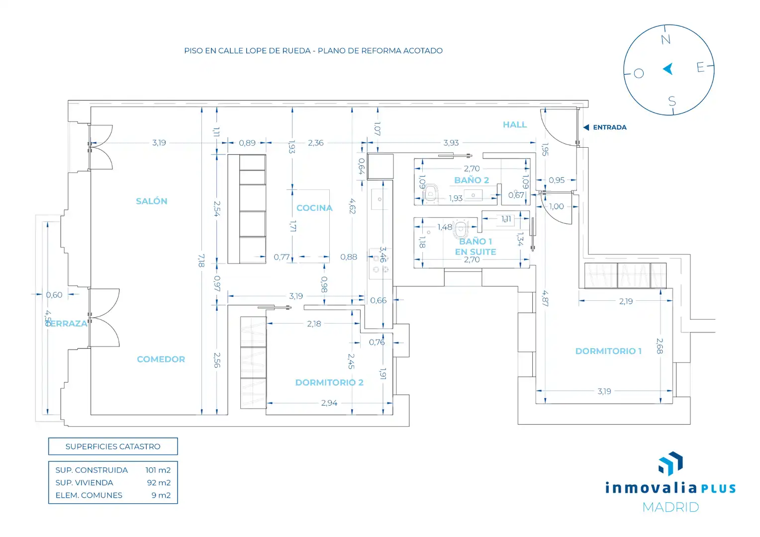 Flat for sale in Madrid  with Air Conditioner, Heating and Terrace