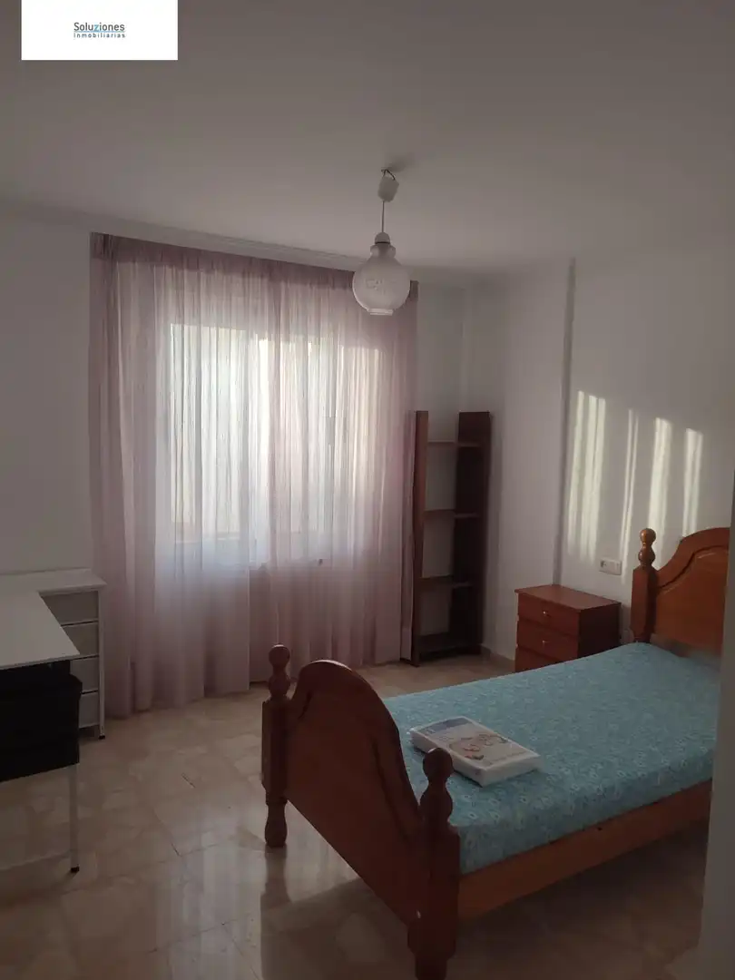 Bedroom of Flat for rent in Albacete  with Heating, Terrace and Balcony