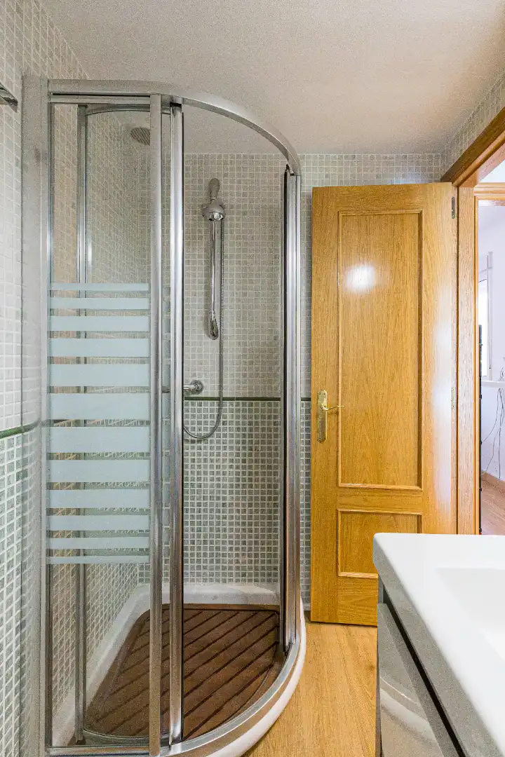 Baño de Casa adosada en venta en Murcia con Aire acondicionado, Parquet y Terraza